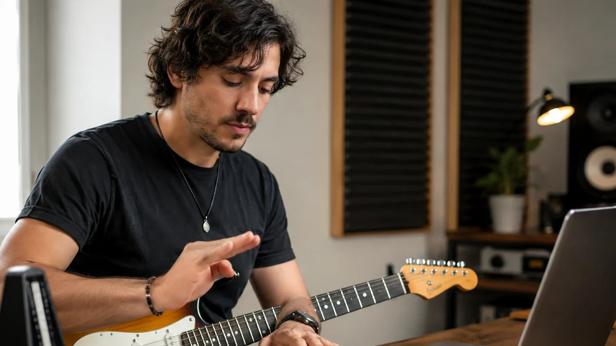 5 Easy Guitar Chords for Beginners practice image