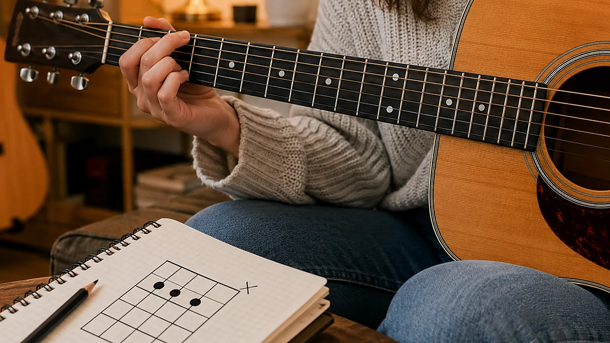 Chord Inversions Guitar Explained: Beginner Guide example image Chord Inversions Guitar Explained: Beginner Guide example image