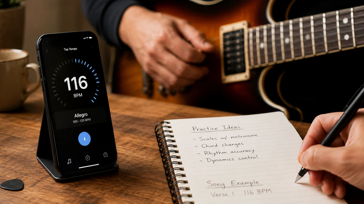 Chords and Lyrics Formatting Guide practice image