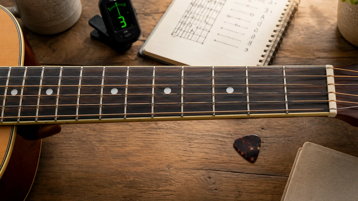 Guitar Fretboard Notes Made Simple: Beginner Guide example image Guitar Fretboard Notes Made Simple: Beginner Guide example image