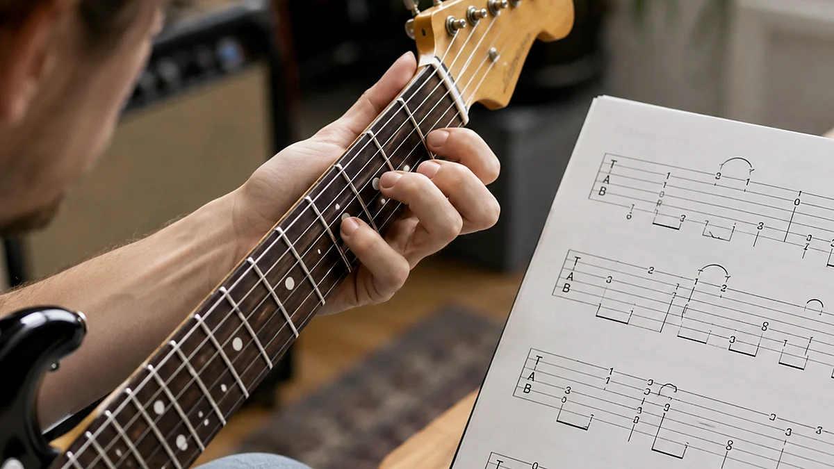 Guitar Fretboard Notes Made Simple: Beginner Guide cover image Guitar Fretboard Notes Made Simple: Beginner Guide cover image