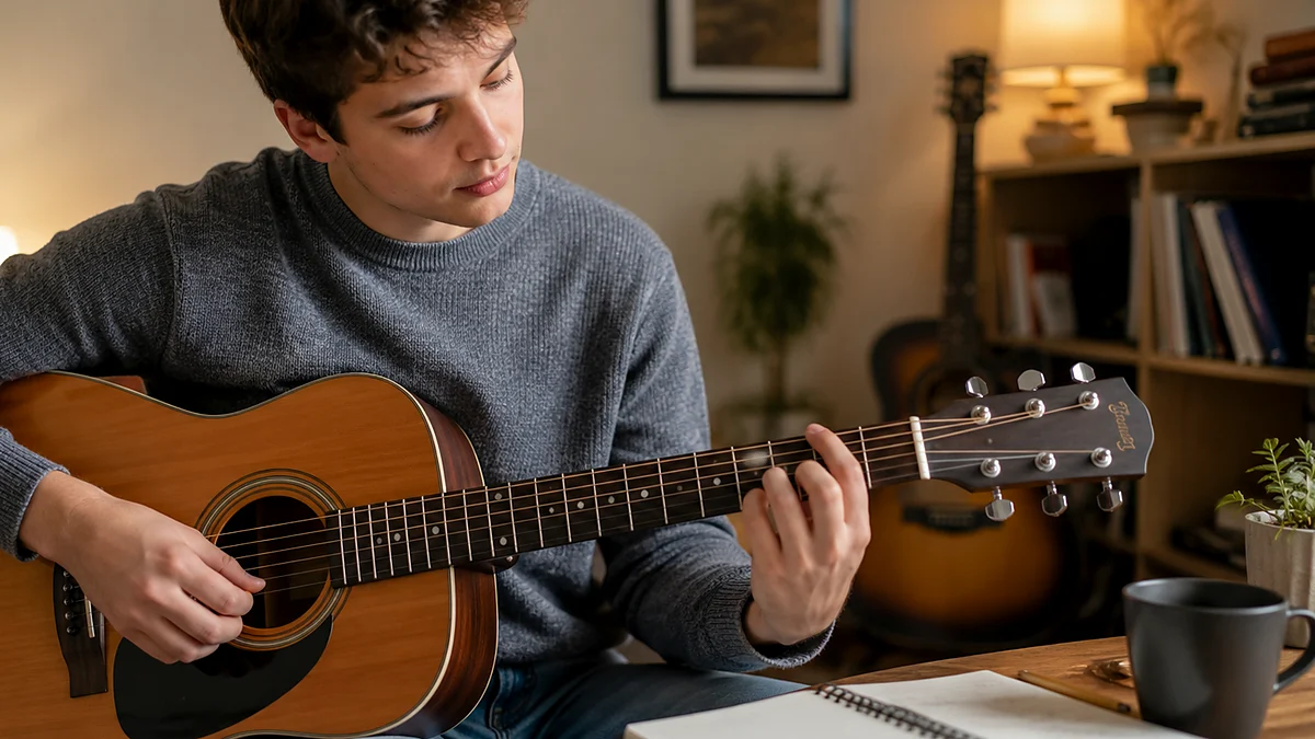 Guitar Notes for Beginners: The Complete Fretboard Guide example image Guitar Notes for Beginners: The Complete Fretboard Guide example image