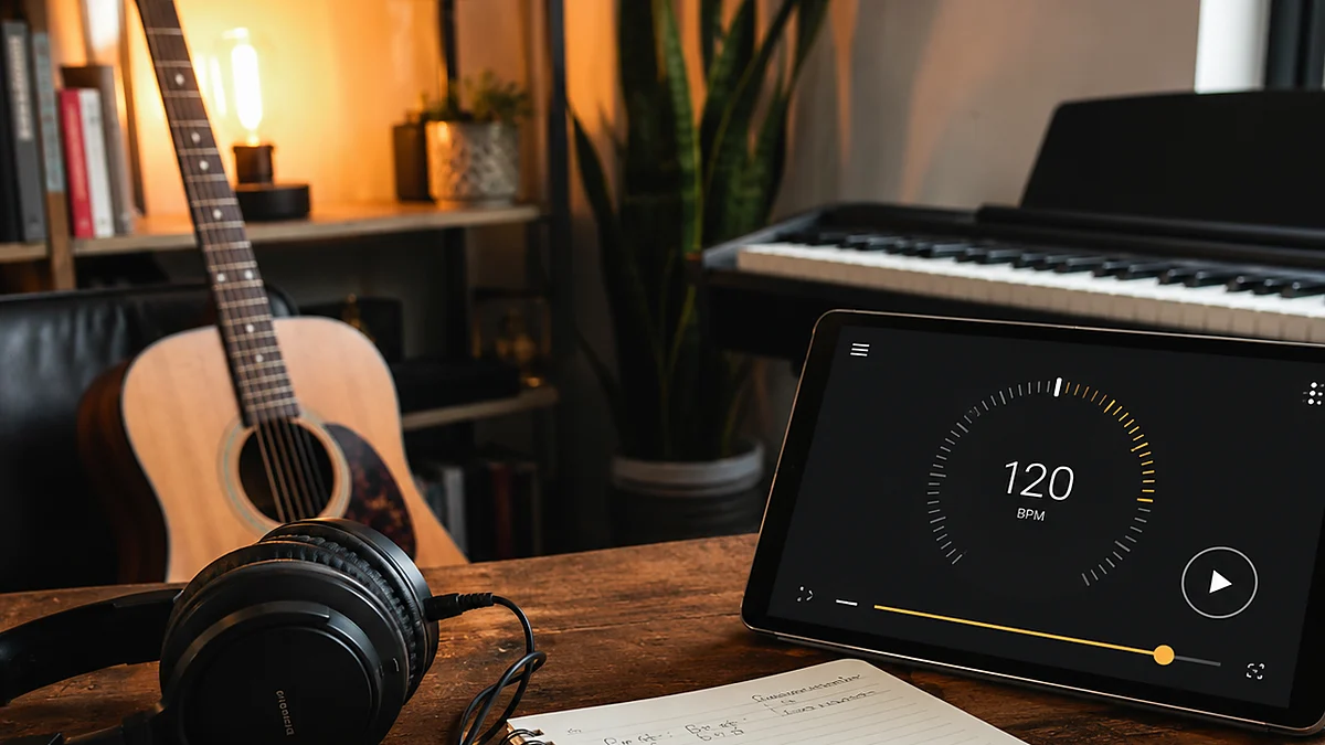 Guitar Practice Routine for Busy Beginners: A 15-Minute Blueprint cover image