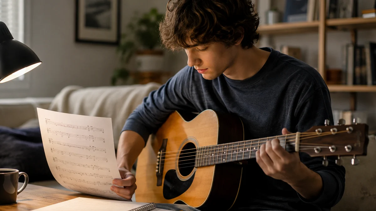 Guitar Tabs Explained for Beginners: A Complete Step-by-Step Guide practice image Guitar Tabs Explained for Beginners: A Complete Step-by-Step Guide practice image