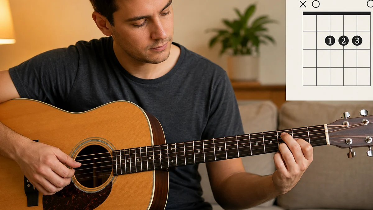 Guitar Tuning Frequencies (440Hz) example image Guitar Tuning Frequencies (440Hz) example image