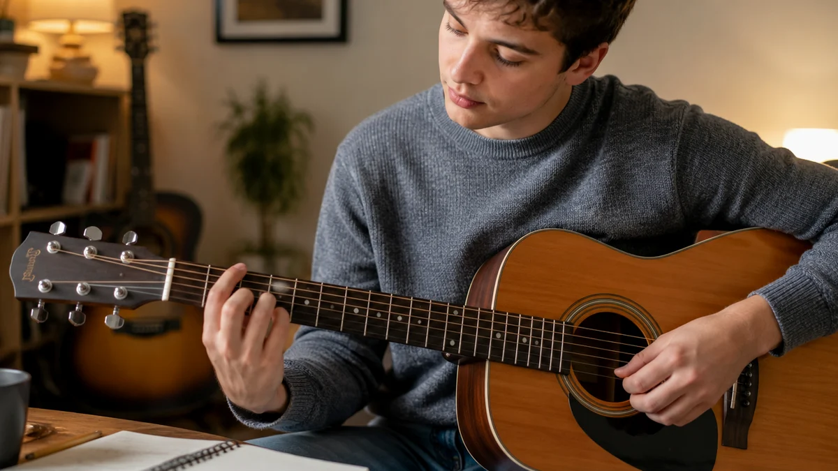 Half Step Down Guitar Tuning: Beginner Guide example image Half Step Down Guitar Tuning: Beginner Guide example image