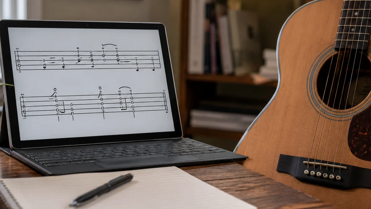 How to Read Guitar Tabs: Beginner Guide practice image How to Read Guitar Tabs: Beginner Guide practice image