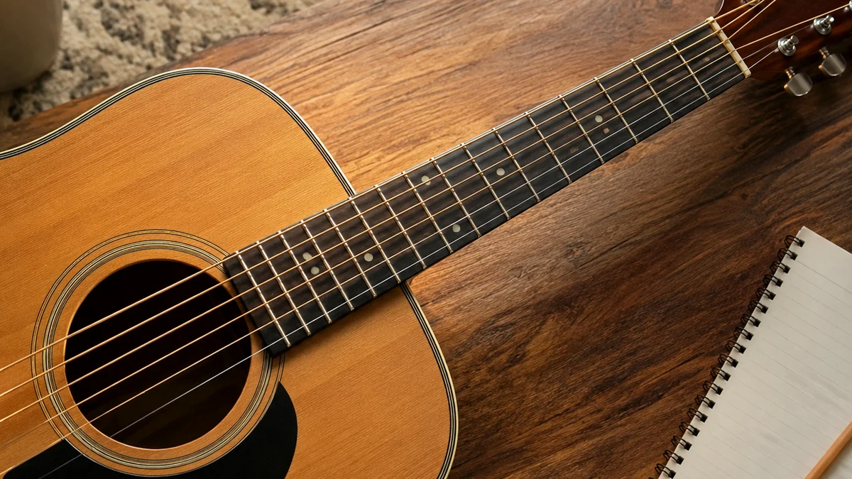 Open G Tuning Guide practice image