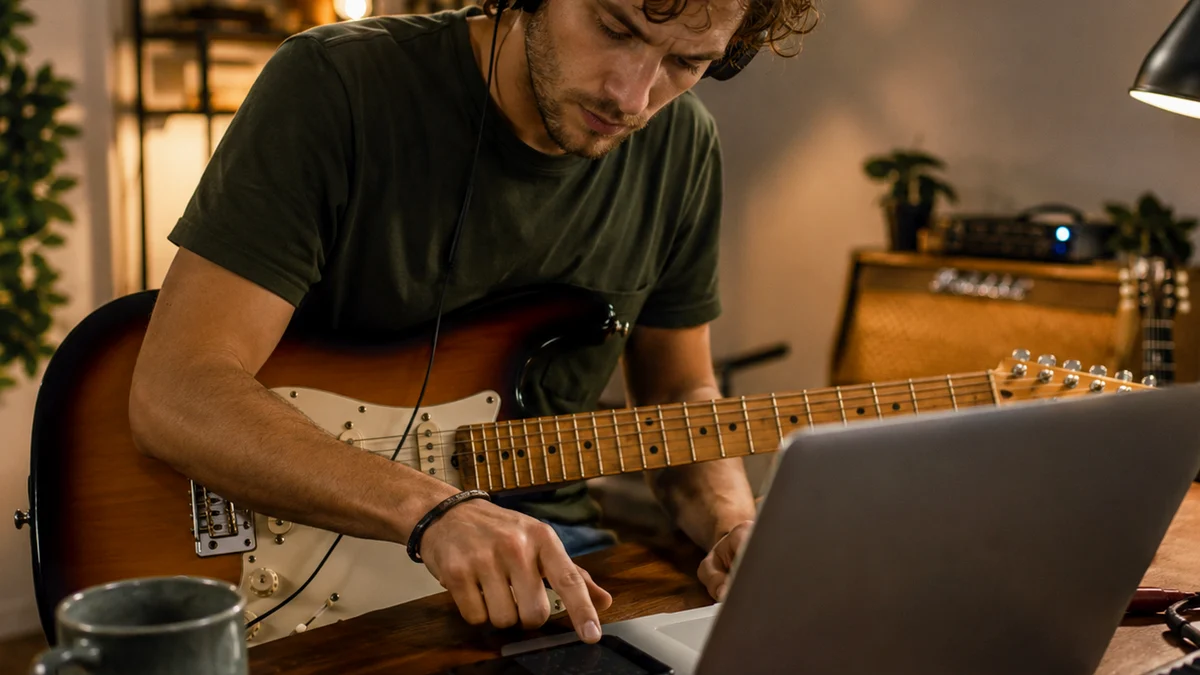 Semitones Explained for Guitar: Beginner Guide practice image Semitones Explained for Guitar: Beginner Guide practice image