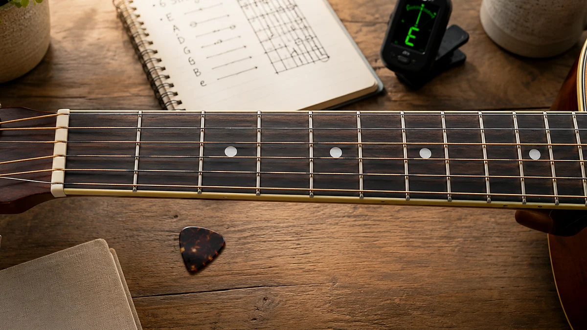 Semitones Explained for Guitar: Beginner Guide example image Semitones Explained for Guitar: Beginner Guide example image